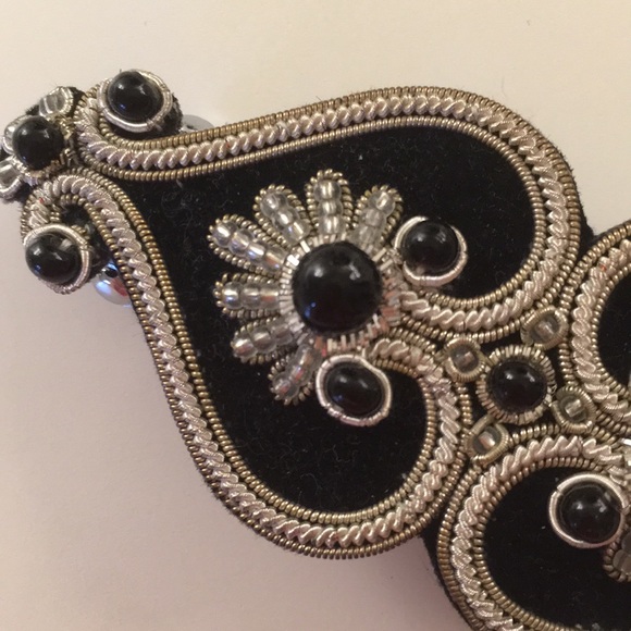 Coiled Wire Couture Barrette - Picture 7 of 7